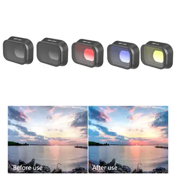 Kamera Lens Filtreler DJI Mini 3 Pro Degrade G. ND8 / G. ND16 / G. KIRMIZI / G. Mavi / G. Sarı DJI Mini 3 Pro Drone Aksesuarları - Görüntü 1  