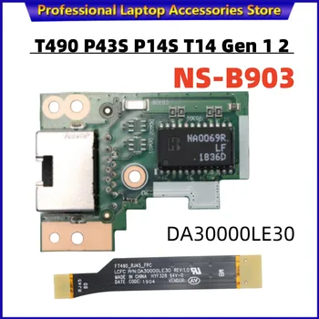 NS-B903 Orijinal Lenovo ThinkPad T490 P43S T14 Gen 1 P14S Gen 1 T14 Gen 2 P14s Gen 2 LAN Ethernet Kartı Ağ Jakı 02HK993 - Görüntü 1  