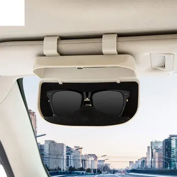 Otomatik Gözlük Tutucu Manyetik Kamyon Araba Güneşlik Gözlük Durumda Organizatör Gözlük kutu tutucu Güneşlik Güneşlik Araç Tutucu Gözlük - Görüntü 1  