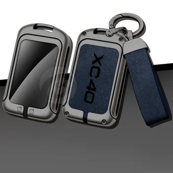 Moda Araba Anahtarı Durum Kapak için Volvo XC40 Gelişmiş Tasarım Koruyucu Anahtar Kabuk Anahtarlık Anahtarsız İç Aksesuarları - Görüntü 1  