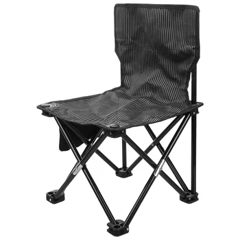 Katlanır Sauna Sandalye kamp masası ve Sandalyeler Balıkçılık Sırt Çantası Katlanabilir Açık Hafif - Görüntü 1  