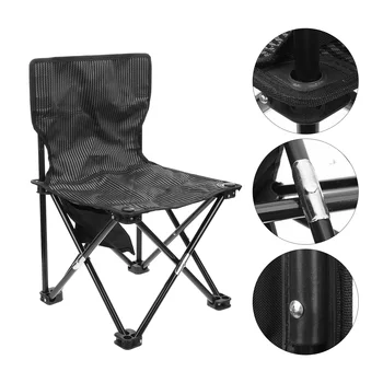 Katlanır Sauna Sandalye kamp masası ve Sandalyeler Balıkçılık Sırt Çantası Katlanabilir Açık Hafif - Görüntü 2  