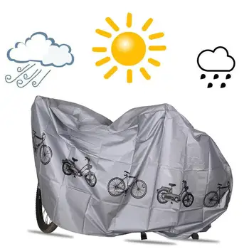 1~10 ADET Açık UV Koruyucu MTB Bisiklet Çantası Motosiklet Kapakları branda örtü bezi Su Geçirmez Yağmur Kılıfı Çadır - Görüntü 2  