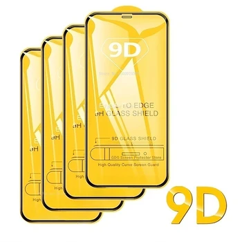4 Paket 9D Temperli Cam iPhone 11 Pro Max 12 13 Mini 14 15 Artı Ekran Koruyucu İçin iPhone 15 Pro Max 7 8 Artı XR XS Max - Görüntü 1  