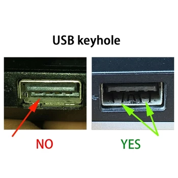 Yeni Dizüstü Bilgisayar Laptop Anti-hırsızlık Kilidi Evrensel USB kablosu Güvenlik Dizüstü Bilgisayar kilidi - Görüntü 2  
