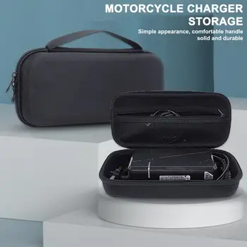 Motosiklet şarj Çantası Taşınabilir sert asetat çanta saklama çantası Kolay Taşıma Motosiklet Acil Elektrikli Araba Bisiklet Motor Güç Durumda - Görüntü 1  