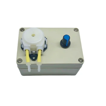 Ayarlanabilir Hız Peristaltik Pompa Titrasyon Pompası Mikro Tip Pompa 12V / 24V ABD Plug - Görüntü 2  