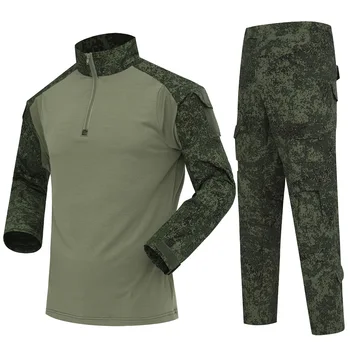 Erkek Açık Taktik Spor Kamuflaj G2 Kurbağa Takım Elbise Giyilebilir Rus Kamuflaj Taktik Giyim - Görüntü 1  
