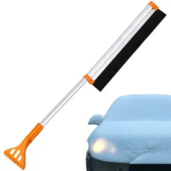 Kar Temizleme Kiti 3 İn 1 Temizleme Kazıyıcı Fırça Taşınabilir araba için çok işlevli kar küreme Kürek Kiti Kar Temizleme İçin Arka Bahçe - Görüntü 1  