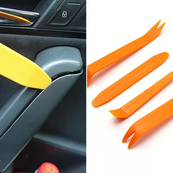1 ~ 7 ADET Otomatik Kapı Klip Paneli Trim Temizleme Araçları Kiti Araba İç Sökme Paneli Aracı Navigasyon Dönüşüm Plastik Bıçaklar El - Görüntü 2  