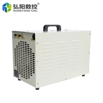 Endüstriyel Soğutucu CW3500 Oyma Makinesi Mili Sirkülasyonlu Soğutma Suyu Pompası CO2 Lazer Tüp Soğutma Kutusu 80W 220V - Görüntü 2  