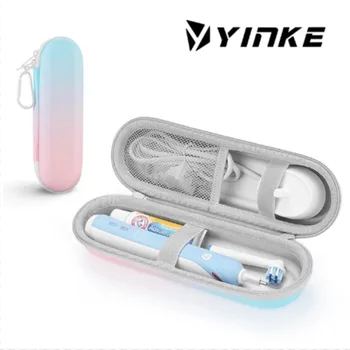 Yinke Elektrikli Diş Fırçası Seyahat Çantası Oral-B Pro Smartseries / Philips Sonicare sert asetat çanta Koruyucu Kapak saklama çantası - Görüntü 1  