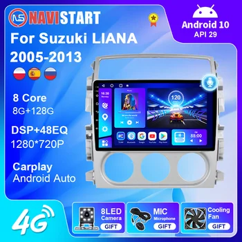 NAVİSTART Android Autoradio Suzuki LİANA 2005-2013 için Araba Akıllı Sistem Stereo 2din Radyo Multimedya Video Oynatıcı DSP - Görüntü 1  