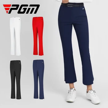 PGM Bayanlar Ince Golf Alevlendi Pantolon Kadın Elastik Ayak Bileği Uzunluğu Pantolon Kadın Rüzgar Geçirmez Sweatpants Nefes Yumuşak Dipleri - Görüntü 1  
