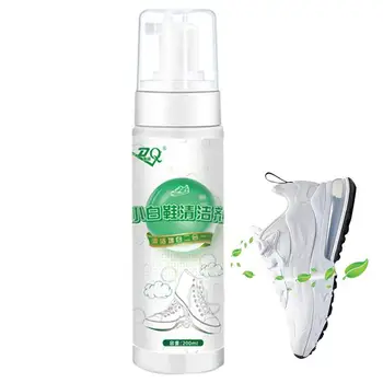 200ml Beyaz Ayakkabı Temizleyici Temizleme Aracı Ayakkabı temizleme spreyi Yumuşak Kir Sökücü Çok Fonksiyonlu Temizlik Malzemeleri Örgü Ayakkabı - Görüntü 1  