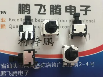 Japon SPEF110100 dokunmatik anahtarı 9 * 9 araba basın kendinden kilitlemeli anahtar Mikromotion ın-line 6 pin seyahat 1.5 mm anahtar gücü 3N - Görüntü 1  