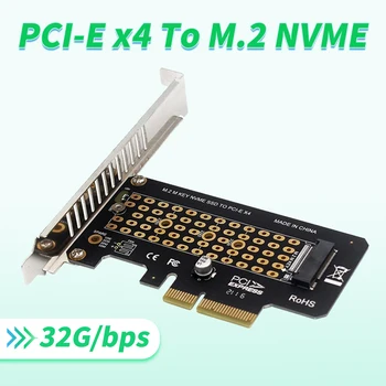 PH41 NVME M. 2 PCI-E 3.0 Adaptör Kartı M Anahtar PCIE X4/X8 / X16 Yükseltici Genişletilmiş Genişletme Kartı 2230/2242/2260/2280 M. 2 M Anahtar SSD - Görüntü 1  
