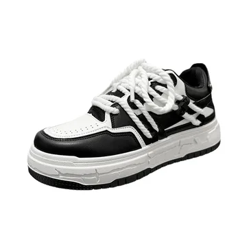 2023 Yeni Tasarımcı gündelik ayakkabı Erkekler için Moda Renk Maç platform ayakkabılar Erkek İlkbahar Sonbahar Zapatos De Hombre - Görüntü 1  