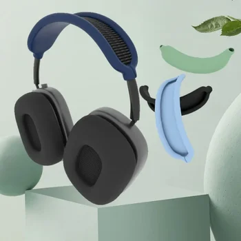 1 ADET Yumuşak Yıkanabilir Kafa Bandı Kapak AirPods İçin Max Silikon Kulaklık Koruyucu Kılıf Yedek Kapak Kulaklık Aksesuarları - Görüntü 2  