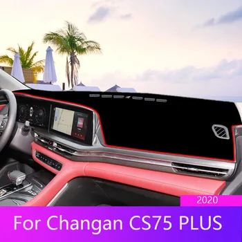 Changan CS75 Artı 2020 Araba Dashboard Kapak Mat Pad Dashmat Önlemek ışıklı çerçeve Güneş Gölge Gösterge Paneli Halı Aksesuarları - Görüntü 1  