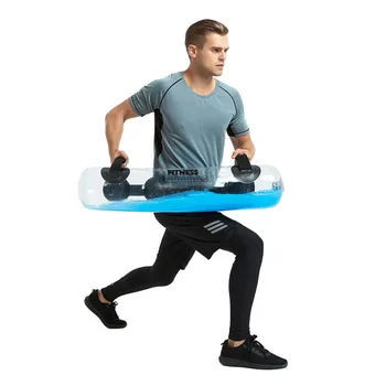 Taşınabilir Şişme Su Torbaları Halter ve Egzersiz için, Aqua Çanta, Ev Jimnastik salonu, Vücut Geliştirme Fitness ekipmanları, 5 kg-35 kg - Görüntü 2  
