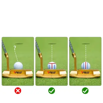 1 Takım 2 Kalemler Golf Topu Çizgi İşaretleyici İşaretleme Hattı Çift taraflı İşaretleme Golf Yazı İthal Mürekkep Şablonu - Görüntü 2  