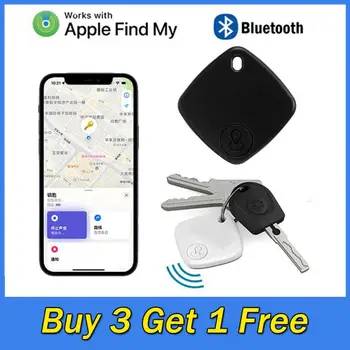 Akıllı Bluetooth uyumlu GPS İzci İOS Üzerinden Hava İtag Bulmak Benim App Bulmak için Kart Cüzdan iPad Tuşları Çocuklar Köpek anti-kayıp Alarm - Görüntü 1  