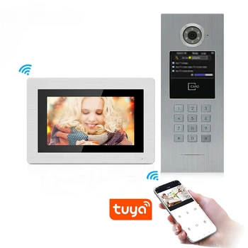 Ücretsiz App ile villa için dijital sıp görüntülü kapı telefonu interkom sistemi - Görüntü 2  