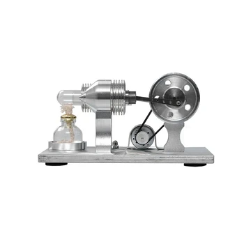 Stirling Dengeli Motor Modeli Oyuncak Başlayabilirsiniz Yakıt Mini Metal Monte Oyuncak Fizik Deneysel Eğitim Yardımları - Görüntü 2  
