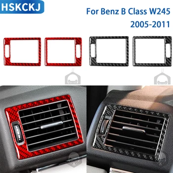Mercedes Benz B Sınıfı için W245 2005-2011 Aksesuarları Karbon Fiber Araba İç Klima Çıkış Trim Sticker Dekorasyon - Görüntü 1  