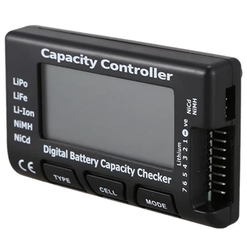 2 Adet 7 Dijital Pil voltmetre Checker Lipo Life Li-İon Nicd Nimh Pil voltmetre Kontrol Kontrolörü - Görüntü 2  