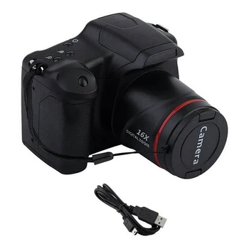 Taşınabilir Seyahat Vlog Kamera Fotoğrafçılığı 16X Dijital Zoom 1080P HD SLR Kamera Anti-Shake Fotoğraf Kameraları Canlı Akış İçin - Görüntü 1  