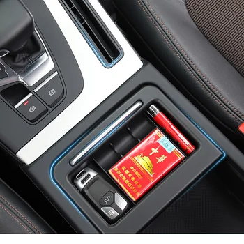 Araba Merkezi Kontrol Kol Dayama Plakası Dişli Toka Kutusu Audi Q5 2018 2019 2020 İç Aksesuarları organizatör 8r 2021 2022 - Görüntü 2  