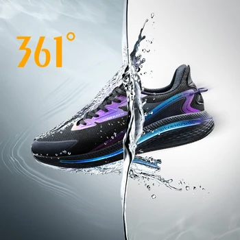 361 Derece Rainblock 4.0 Erkekler Koşu spor ayakkabılar Su İtici Teknoloji Q Bomba Yansıtıcı Gece Erkek Sneakers 672142221 - Görüntü 1  