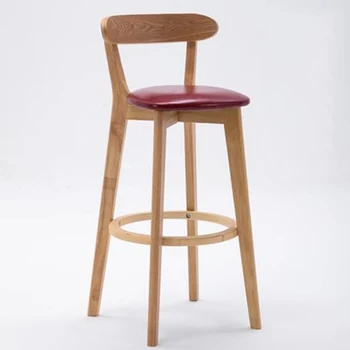 Ahşap İskandinav yemek sandalyeleri Tasarımcı Ergonomik Mutfak Otel Restoran Balkon yemek sandalyeleri Salon Sedie Da Pranzo Ev Mobilyaları - Görüntü 1  