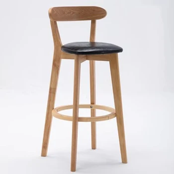 Ahşap İskandinav yemek sandalyeleri Tasarımcı Ergonomik Mutfak Otel Restoran Balkon yemek sandalyeleri Salon Sedie Da Pranzo Ev Mobilyaları - Görüntü 2  