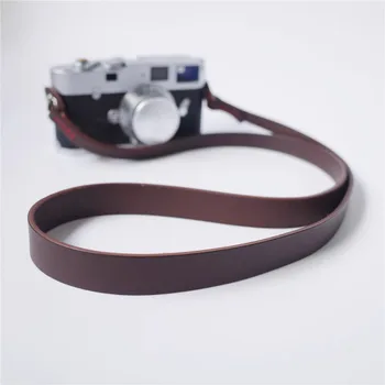 Deri dijital kamera Askısı Ayarlanabilir omuz Askısı Leica SLR DSLR Kamera Lens Kemer Kamera Bileklik - Görüntü 1  