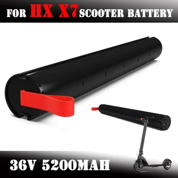 YENİ Değiştirilebilir Pil 36 V 5200 mah Huanxi X7 Scooter Pil Paketi - Görüntü 2  