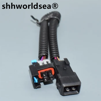 shhworldsea 2PİN 0.8 mm yakıt enjektörü Bağlantı memesi fişi yedek parçalar soket 15411634/15326181 EV1 erkek - Görüntü 1  