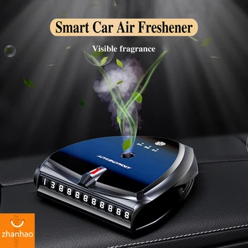V88 Akıllı Sprey Araba Hava Spreyi USB Şarj Tip-c Portu İç Aksesuarları Kadın Tatlandırıcı Parfüm Difüzör Malzemeleri - Görüntü 1  