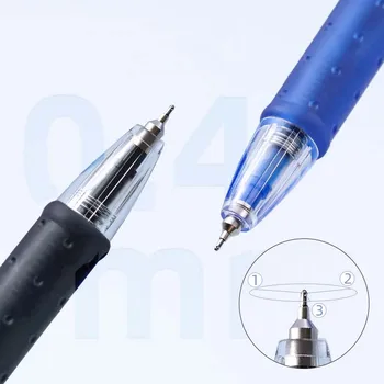 1 Adet Kalem / 3 Adet Dolum Japonya PİLOT LHS-20C4 İtme Jel Kalem 0.4 mm Çabuk kuruyan İnce İmza Değiştirilebilir Çekirdek - Görüntü 2  