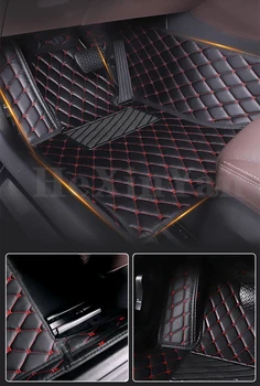 Özel Araba Kat Mat Chevrolet Evanda için Tüm model otomatik Halı Halı Yaya Köprüsü aksesuarları styling iç parçaları - Görüntü 2  