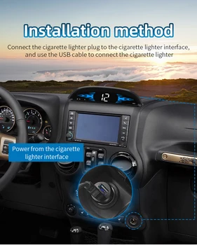 Head Up Display Tüm Araba İçin M2 Evrensel HUD Ekran Hız MPH Araç Otomatik Teşhis Aracı Head Up Ekran - Görüntü 2  