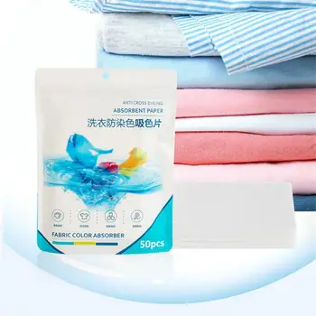 Çamaşır deterjanı Tablet Levha Yıkama Silin Çamaşır Makinesi Gelgit Renk Catcher Kapmak Levha Kabarcık Bez Anti Boyalı Ev - Görüntü 2  