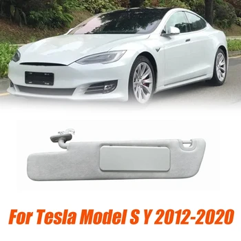 Güneşlik Ayna Güneşlik Tesla Model S için Y 2012-2020 Gölge Sunvisor - Görüntü 1  